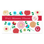 Full Bloom Business Cards