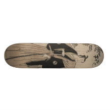 Full-length Portrait of a Samurai Warrior c. 1780 Skateboards