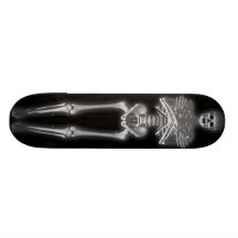 Full Length Skeleton: Custom Skateboard