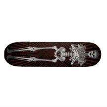Full Length Skeleton: Custom Skateboard