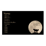 Full Moon Business Card Personalize Your Cards