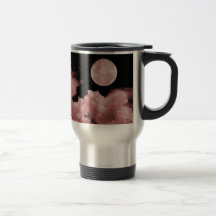 FULL MOON CLOUDS RED MUG