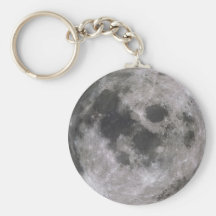 Full Moon Keychain