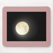 Full Moon Mousepad