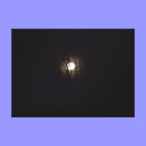Full Moon Over Virginia Beach canvas prints