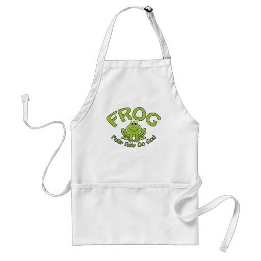 Fully Rely On God Apron