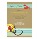 Fun Beach Holiday Lobster Bake Party Invitation