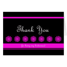 Fun Bridesmaid Thank You Card