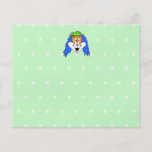 Fun Bright and Colourful Dog Cartoon. Custom Flyer