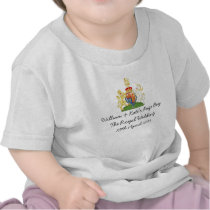 Fun British Royal Wedding "Page Boy" souvenir top t-shirts