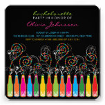 Fun Bubbly Celebrations Bachelorette Party Invite