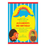 Fun Dinosaurs Birthday Invitation