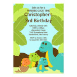 Fun Dinosaurs Birthday Party Invitation