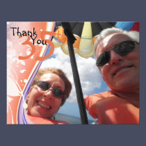 Fun Exhilarating Wedding Anniversary Thank You invitations
