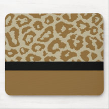 Fun & Fashionable Leopard Print Mousepad