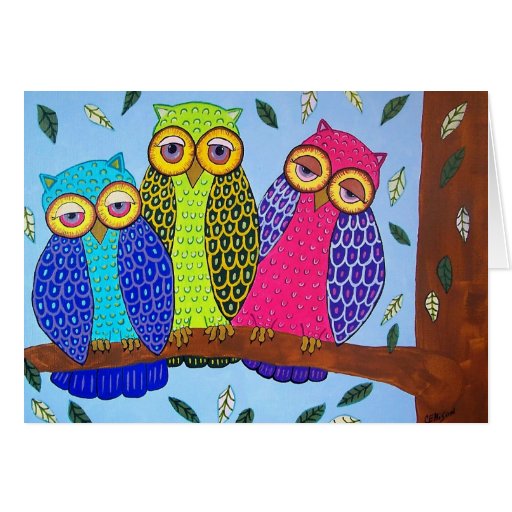 Fun Folk Art Mother's Day Card