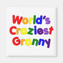 Fun Funny Grandmothers : World's Craziest Granny Magnets