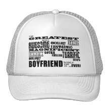 Fun Gifts for Boyfriends : Greatest Boyfriend Trucker Hat