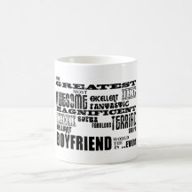 Fun Gifts for Boyfriends : Greatest Boyfriend Coffee Mugs