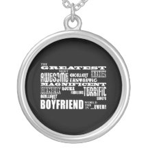 Fun Gifts for Boyfriends : Greatest Boyfriend Necklace