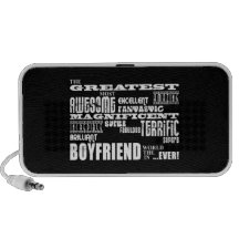 Fun Gifts for Boyfriends : Greatest Boyfriend iPhone Speaker