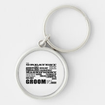 Fun Gifts for Grooms : Greatest Groom Key Chain