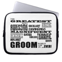 Fun Gifts for Grooms : Greatest Groom Computer Sleeves