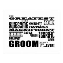Fun Gifts for Grooms : Greatest Groom Post Cards