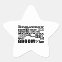 Fun Gifts for Grooms : Greatest Groom Stickers