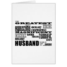 Fun Gifts for Husbands : Greatest Husband Greeting Cards