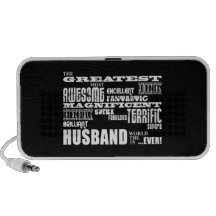 Fun Gifts for Husbands : Greatest Husband iPhone Speakers