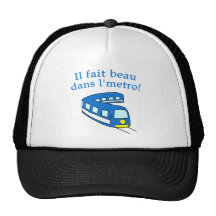 Fun Montreal Metro Products Trucker Hat