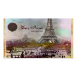 Fun Paris Eiffel Tower Collage Business Cards