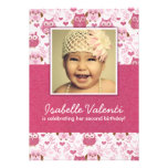 Fun Photo Owls Birthday Party Invitation 5X7