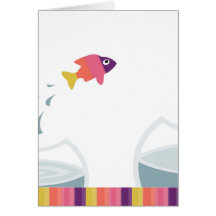 Fun Simple Message Greeting Card