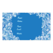 Fun Tiny Flowers Business Card
