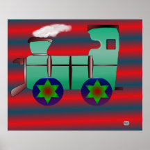 Fun Train Posters