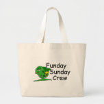 Funday Sunday Crew (Fish) Tote Bag