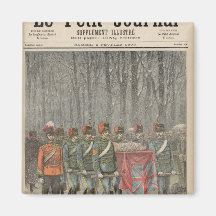 Funeral of Albert Victor  Duke of Clarence Fridge Magnets
