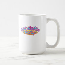 funky bachelorette wedding bridal shower party coffee mugs
