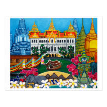 Funky Bangkok, Thailand Post Card