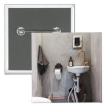 Funky Bathroom Button