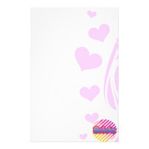 funky bride bachelorette wedding bridal party gift custom stationery