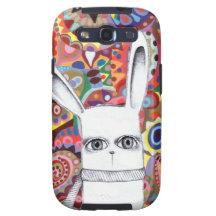 Funky Bunny Cute Samsung Galaxy S3 Vibe Case