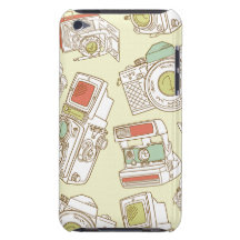 funky cameras iPod Case-Mate case