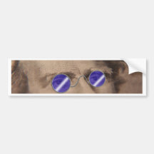 Funky Ex-president Bumper Sticker