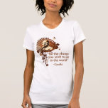 Funky Gandhi -Be the Change... Tee Shirts