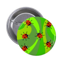 Funky Ladybugs Pins