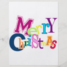 Funky Merry Christmas Full Color Flyer