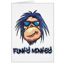 Funky Monkey Cards
